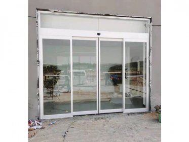 濟南某單位自動感應門最新安裝